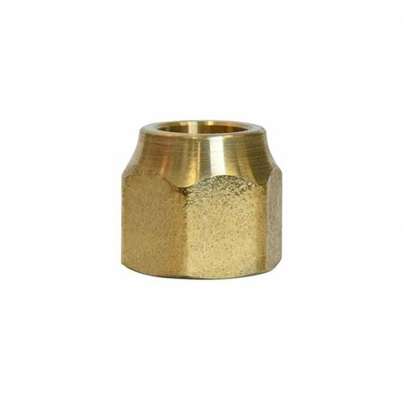 ATC 5/8 in. Flare Yellow Brass Forged Flare Nut 6JC050810721026